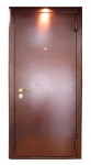 Сейф-двери с полимерно-порошковой покраской